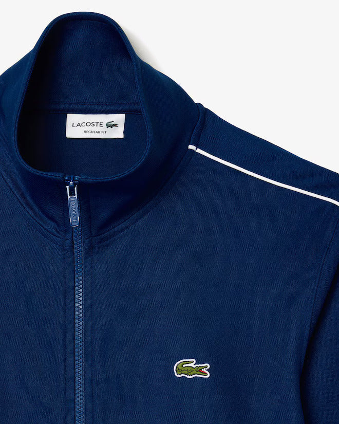 Paris Piqué Zip-Up Track Jacket - Lacoste